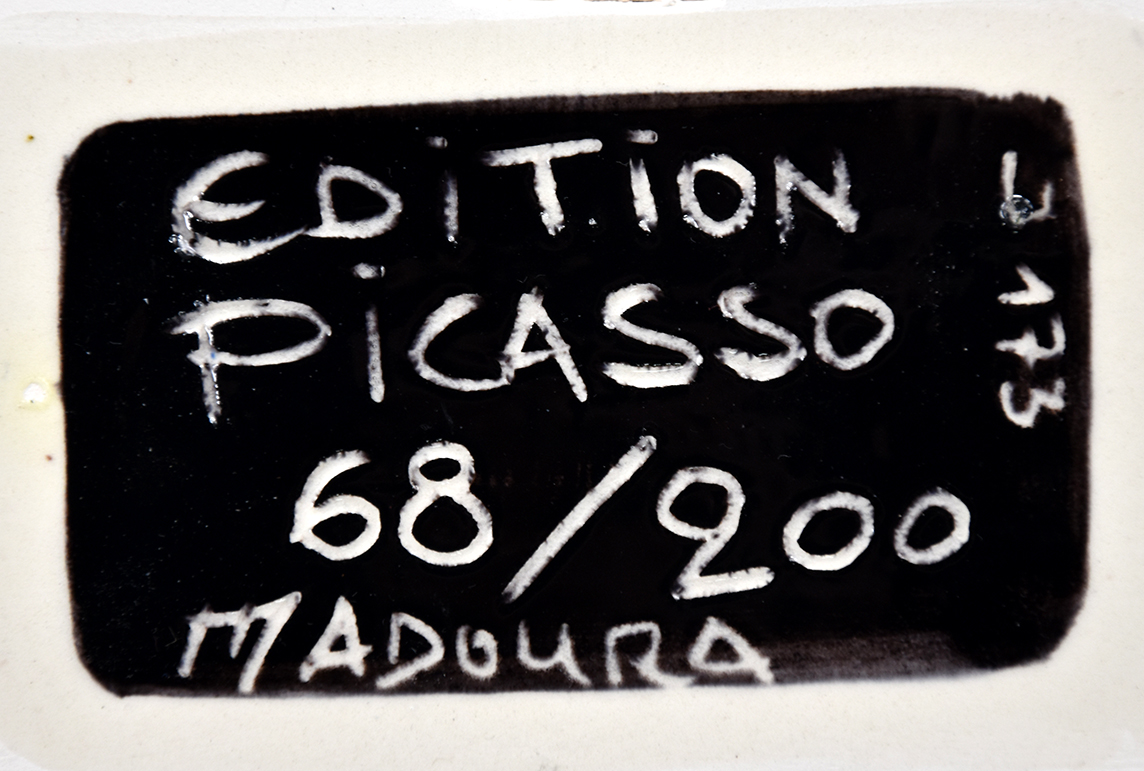 Pablo Picasso signature, Tête (Head), 1956 A.R. 372