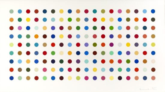 Damien Hirst Etching, Tetrahydrocannabinol, 2004