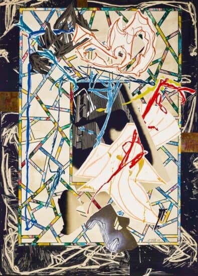 Frank Stella Mixed, The Counterpane (From The Waves Series), 1989