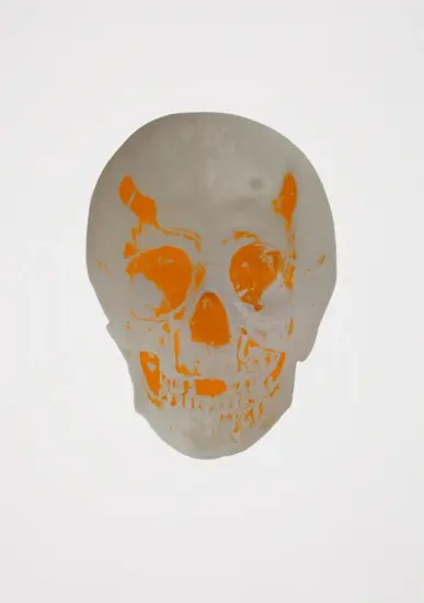 Damien Hirst Foil, The Dead (gunmetal, prairie copper), 2014