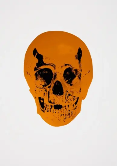 Damien Hirst Foil, The Dead (island copper, raven black), 2014