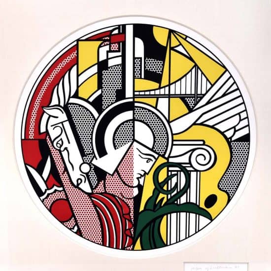 Roy Lichtenstein Screen Print, The Solomon R. Guggenheim Museum, 1969, C.83