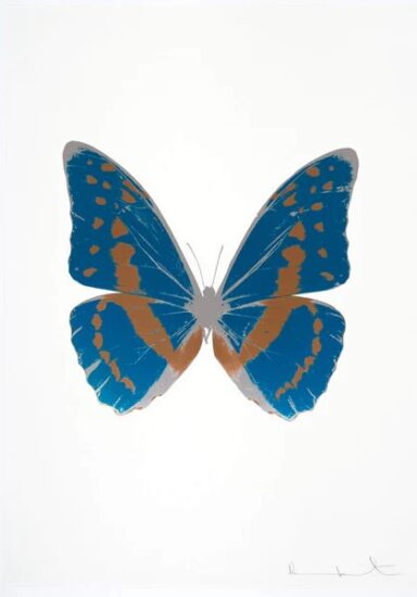 Damien Hirst Foil, The Souls III (turquoise, rustic copper, silver gloss), 2010