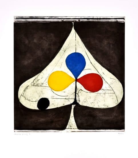Richard Diebenkorn Aquatint, Tri-color II, 1981