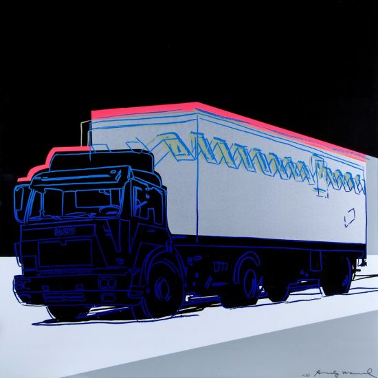Andy Warhol Screen Print, Truck, 1985 FS II.370