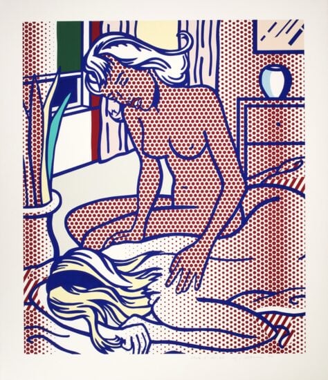 Roy Lichtenstein Relief, Two Nudes, State I, 1994