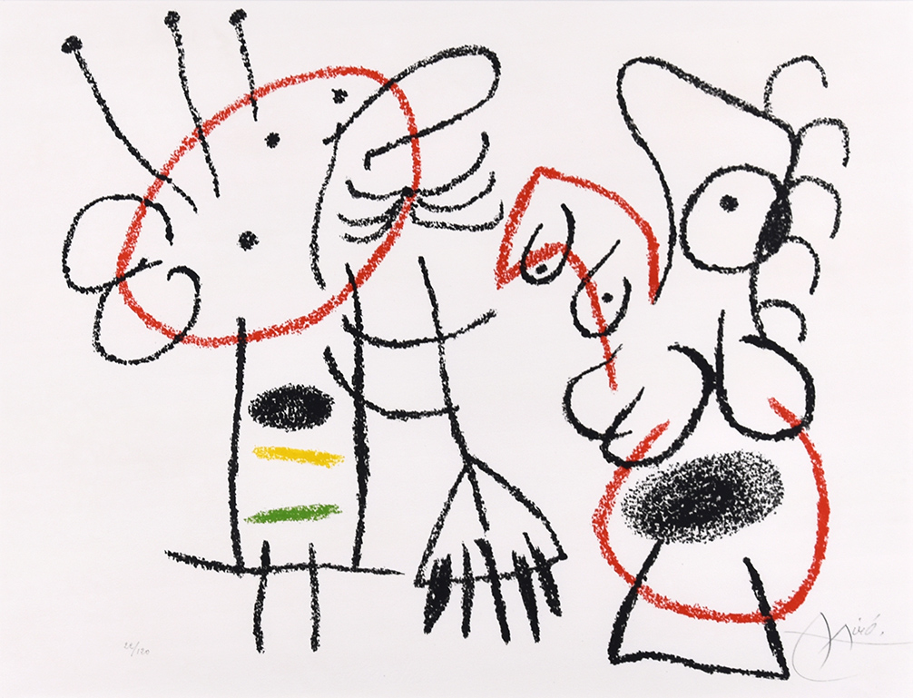 Joan Miró, Ubu aux Baléares (Ubu of The Balearic Islands), 1971