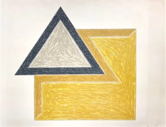 Frank Stella Lithograph, Chocorua, from Eccentric Polygons, 1974