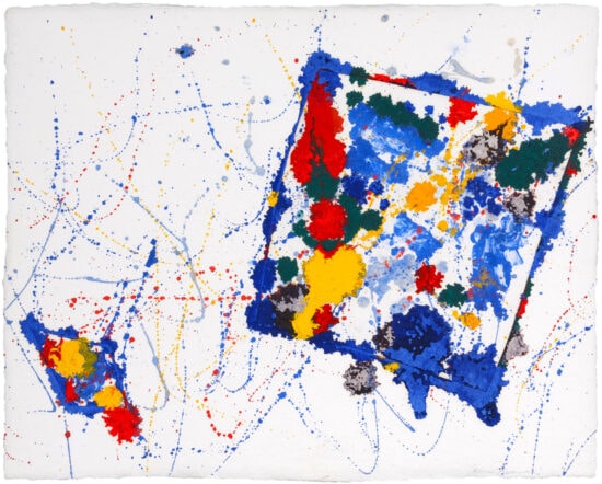 Sam Francis Monotype, Untitled, 1977 (Unique)