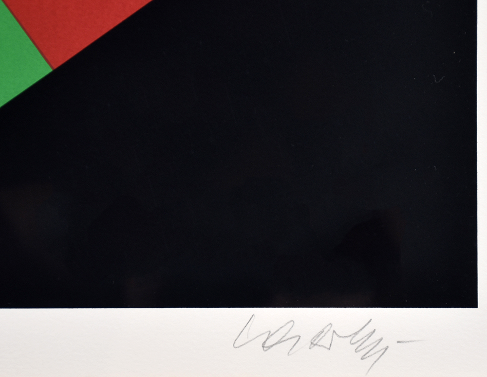 Victor Vasarely signature, Torony III, 1988