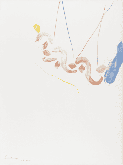 Helen Frankenthaler Lithograph, Venice II, 1969-72