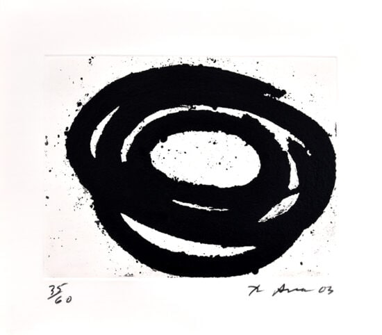 Richard Serra Etching, Venice Notebook #19, 2003