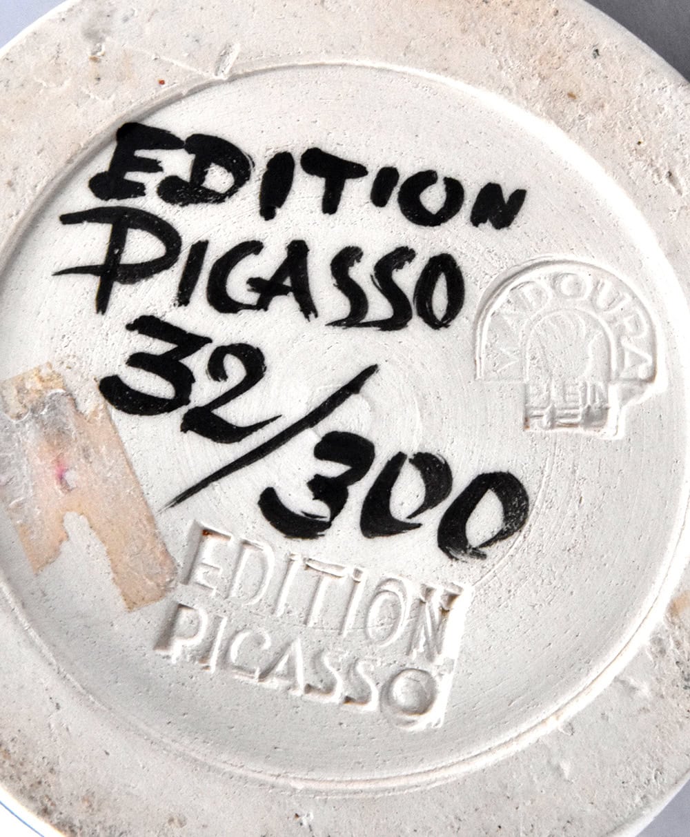 Pablo Picasso signature, Visage, 1959