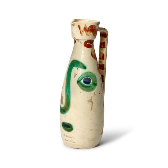 Pablo Picasso Ceramic, Visage, 1969