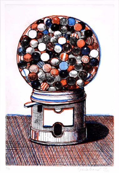 Understanding Wayne Thiebaud Motifs: Cake, Cupcakes, Pie, Donuts, Gumball Machine and more... Subjects and Inspiration