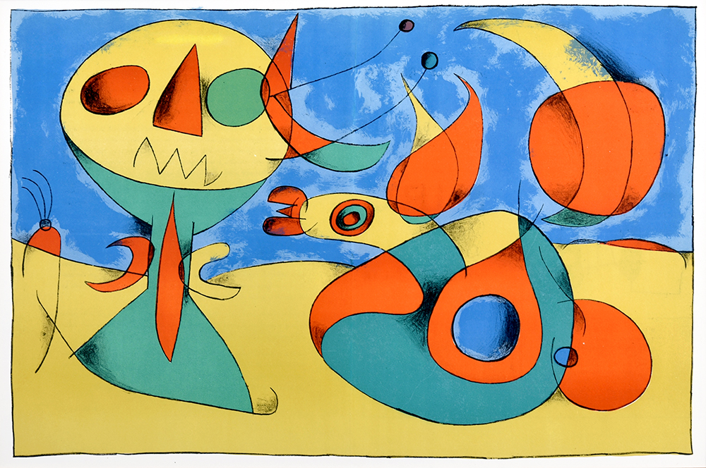 Joan Miró, Zephyr Bird, 1956