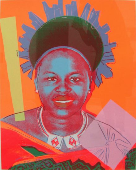 Queen Ntombi Twala of Swaziland 1985