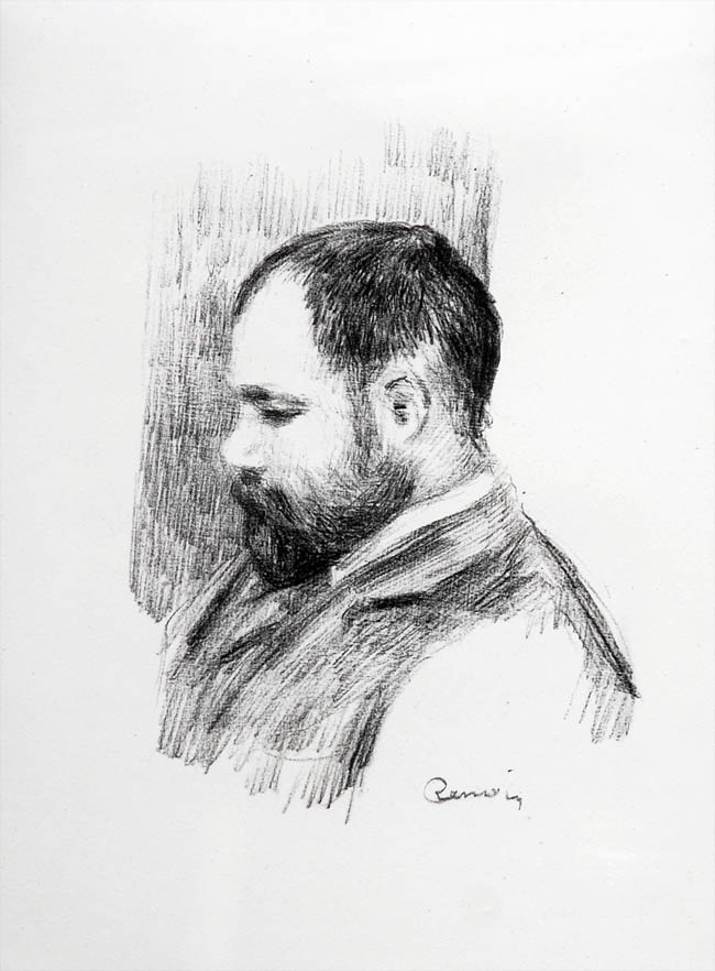 Renoir print, Ambroise Vollard, c. 1904 (image 1)
