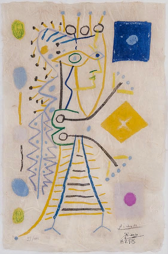 Pablo Picasso Jacqueline c. 1958 (image 1)