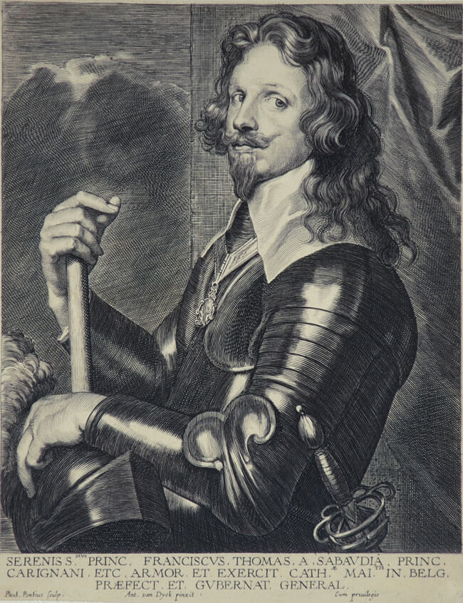 Anthony van Dyck, Thomas Francois de Savoie, Prince de Carignan (Thomas Francis, Prince of Carignano), c. 1645