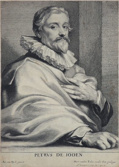 Anthony van Dyck, Petrus de Ioden (Pierre Jode), c. 1641