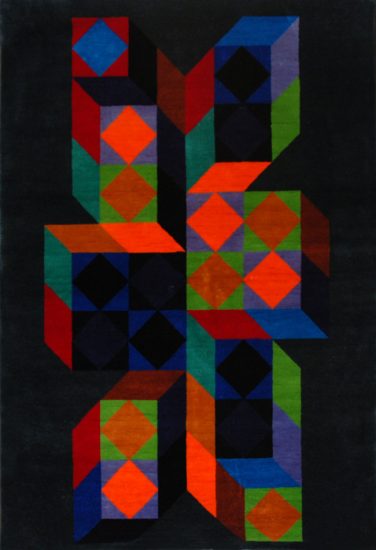 Victor Vasarely Tapestry, Ter-A