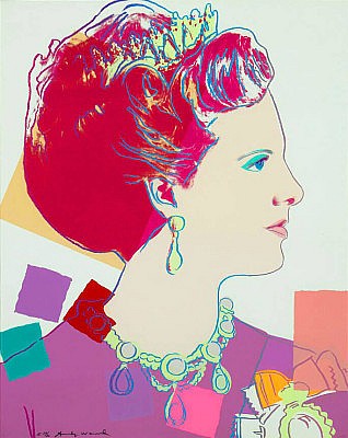 warhol queen margarethe diamond dust