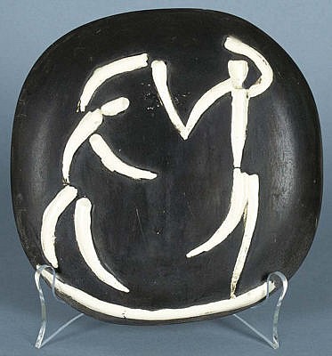 Understanding Picasso Ceramic Plaques Dancers, 1956