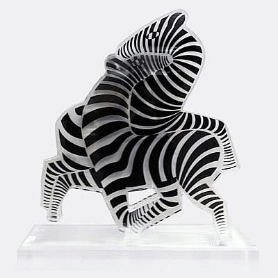 Victor Vasarely Zebra, 1937 - Setting the Course of Optical Art in